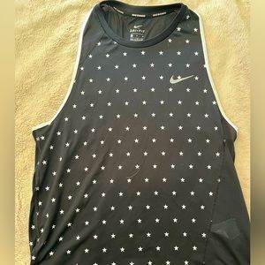 Nike Black and White Tank w/ Stars - size Large